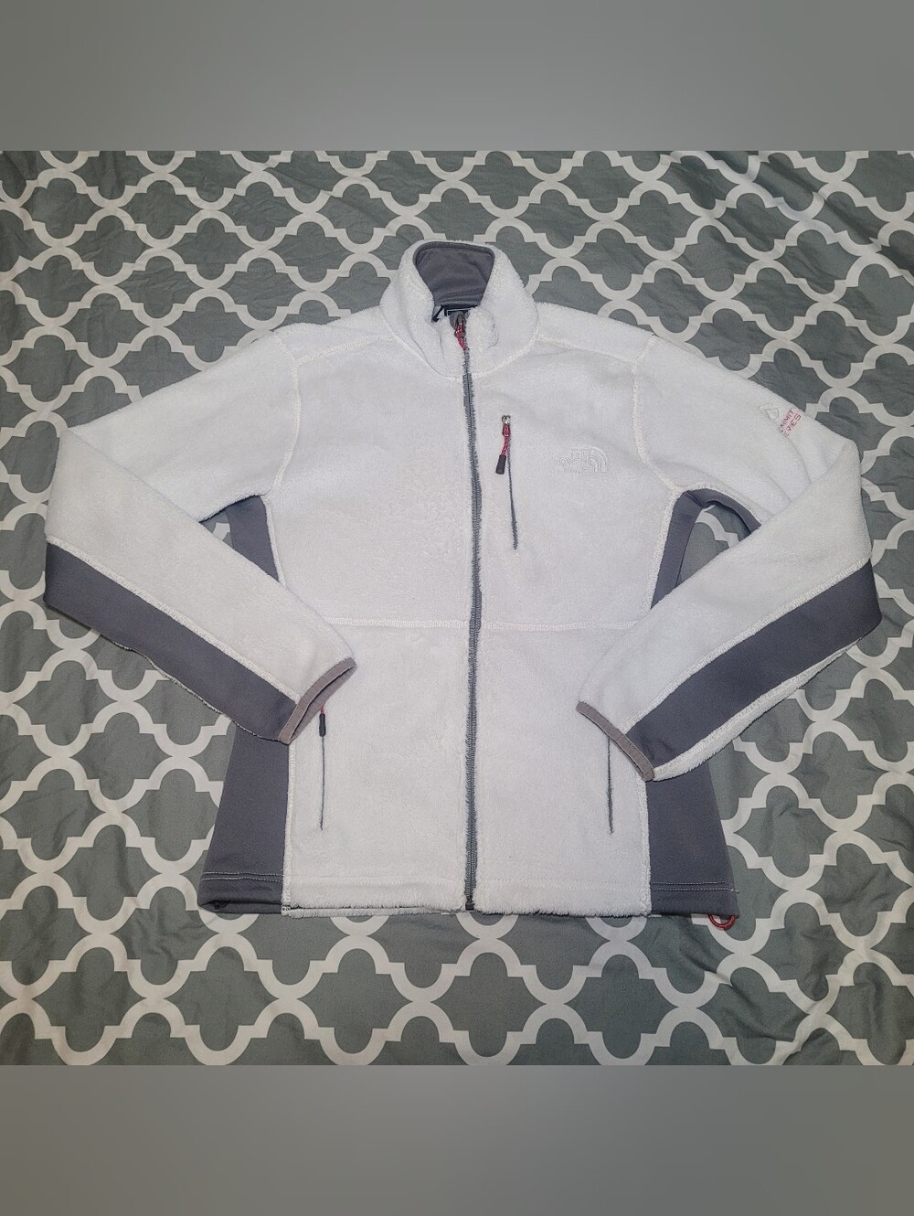 The North Face M Scythe Summit Series White Performance Fitted Fleece Polartec